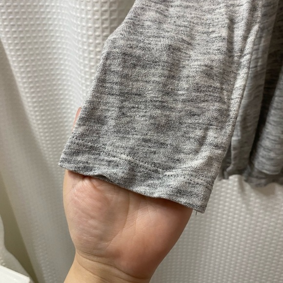 NWOT L&G Melange Long Sleeve Tee - Picture 3 of 6